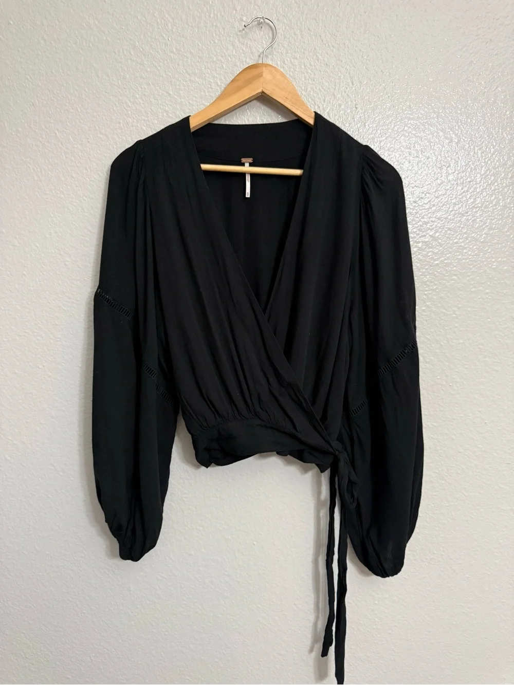 Free People Dream Girl Wrap Top